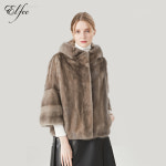 엘페 밍크 휘메일 후드 자켓 E6W1EJ04