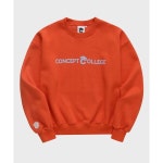 CONCEPTCOLLEGE 베이직 라인 로고 스웨트 셔츠 남녀공용