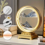 모래시계 MONTOMIE 집들 크리 블랙박스 책상 침실 에이 거실 샌드 감압 트럼펫 티브 장식 페인팅 부르크 트럼펫-블랙박스