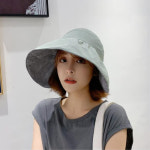 여자 해변 나들이 돌돌이 체크 양면 썬캡 여성골프선캡 패션잡화 OOTD 모자