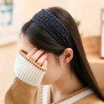 앤뷰티 레이스머리띠 넓은머리띠 안아픈 헤어 머리띠
