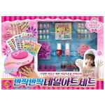 비엔씨 비앤씨-핑크프린세스 반짝반짝 네일아트세트 1개