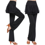 여성 라인댄스바지 줌바 라틴 댄스복 에어로빅 얇은버전