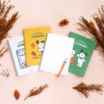 핑크풋 꼬망 원링노트 8권 귀여운 유선 공책 스프링 학생 신학기 연습장 필기