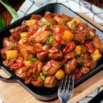 델리퀸 국내산 숯불 양념 바베큐 닭다리살 지코바 캠핑 치밥 치킨