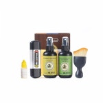 메오크트워 클리닝 키트 프렛보드 레몬 오일 폴리시 케어 스트링 클리너 도구 브러 4 Piece Set