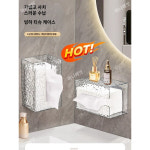 Transparent하다 욕실 티슈 Case Acryl 행잉종이뽑기함