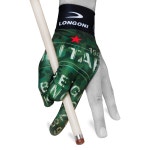 LONGONI Billiard POOL CUE 장갑 팬시 밀리터리 2 왼손용 122656