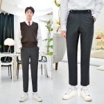 바지 여자 허리조절 교복 차콜 남자 쇼핑몰 고등학교 남성 정장 슬랙스