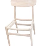 라탄 식탁의자 특이한 원목체어 거실 인테리어 식탁 카페