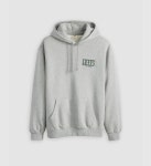 리바이스 릴렉스핏 그래픽 후드 티셔츠 Serif Logo Midtone Heather - 384790376 23819199