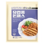 청하FnS 삼양 유럽풍돈까스 1300g 생빵가루를 입혀 겉바속촉 담백고소