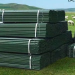 말뚝 펜스 그물망 기둥 지주대 철기둥 지지대 난간대 휀스 울타리망 철망 닭장 안전망 1 8m 10개