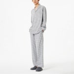 JAJU 여 스마트 코튼 10부 파자마 세트