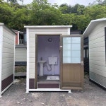 톈진 야외 이동식 싱글링크 금속조각판 화장실 더블링크 전망대 샤워실 화장실