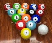 풀볼 축구공 포켓볼 레크리에이션 팀빌딩 발포켓볼 1박스 컬러 야외 당구공 당구 단채 숫자 비고 2번볼 유아용