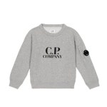 CP컴퍼니 키즈 로고 프린트 코튼 스웨트셔츠 P00783464