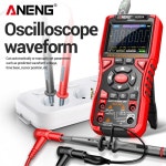 ANENG 디지털 오실로스코프 스마트 멀티미터 s 샘플링 속도 10Mhz 대역폭 지원 파형 저장 테스 AOS04