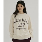 리올그 매장정품 REORG KACK 259 SWEATSHIRTS CREAM 2022SP-1-K2SW-1 107106