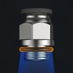 PC-G 프리미엄 G 나사 1 8 1 4 3 8 1 2 밴드 씰링 공기압 급속 커넥터 에어 파이프 호스