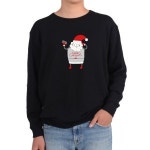 기모맨투맨 산타크로스 할아버지 성탄 선물 보내줘 다양한 사이즈