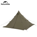 Naturehike 네이처하이크 피라미드 텐트 난연제 1 2인용 선 쉘터 방화 가족 피크닉 차양 캠핑 굴뚝 개방 통기성 방수
