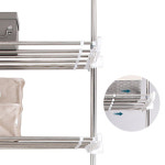 김치냉장고위선반 광폭 접이식 스테인리스 선반