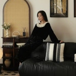 우드 파티션 라탄 식당 더블 레이어 아치 가리개 월넛 2단 스크린 가림막 사무실 가벽 인테리어 즐넛 즐넛 더블 레이어