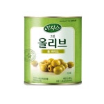 AGRO SEVILLA 리치스 그린 올리브 홀 피티드 3kg