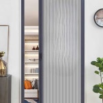 현관중문셀프 벌집 슬라이딩도어 블랙아웃 여닫이 자취방 A 프레임 커튼