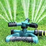미니 자동급수기 주말농장 조경 텃밭 물주기 마당 스프링쿨러 자동 물뿌리개 스프링 일자형-블루