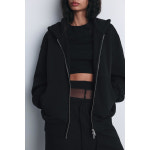 자라 ZARA 오버사이즈 지퍼 스웨트셔츠 - 4174 842 800 5311130