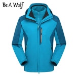 늑대가 되십시오 야외 캠핑 스키 사냥 의류 낚시 겨울 방수 자켓 비 윈드 브레이커 1 range J1630-O
