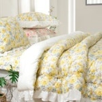 투유 미추 광목 프릴 옥수수솜 차렵이불 베개세트 Q 가방포장 by효재