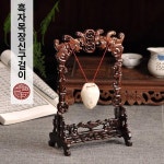 흑자목장신구걸이옥걸이용문걸이옥걸이장신구전시걸이옥기걸이홍목조각장식걸이