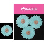 유니아트 조화꽃 1000 마국화 하늘 유치원만들기 공작 단체만들기 어린이공예