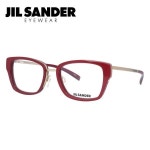 JIL SANDER 안경 프레임 스퀘어형 멋쟁이 리딩 글라스 질 썬더 레이디스 선물 기념일 J2004-B 54