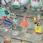네모바지 스폰지밥 캐릭터 아크릴 스탠드 스펀지밥 피규어 22개 세트 뚱이 집게사장 B 6Pcs SpongeBob