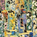 클래식 레트로 다채로운 꽃 종이 책갈피 DIY 학생 독자 선물 책 페이지 마커 도서관 사무실 표시 30개