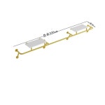 고정식 옷걸이 철제 의류매장 선반 고정봉 인테리어 스탠드 1 맞춤 메이크업 표준 구성