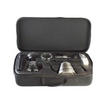 핸드드립세트 손잡이 추출 드립 핸드 커피 선물용 가죽 홈바리스타 세트 라벨 머신