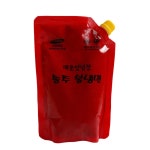 에스제이푸드 송주불냉면 매운 양념장 캡사이신무첨가 500g