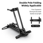 가능한 주차 도로 24 WEST 플로어 BIKING 회전 조절 MTB 29 접이식 자전거 휴대용 스탠드 1개