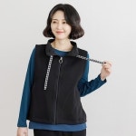 조이마담 옆트임 스트링 조끼 엄마옷 중년여성베스트 J3378