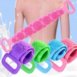 실리콘 목욕탕 등 샤워 마사지 각질 타올 목욕벨트 때밀기 욕실 클렌징 바디