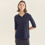 데일리스트 카라 니트 풀오버 MDBBLXM3361