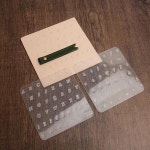 수제 가죽 문자 인쇄 디지털 아트 조각 도구 1개 3 Style 4