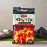 바로산업 바로 NO 1 참숯 1 7kg