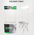 행사용 간이 가판대 이동식 진열대 홍보선반 전시대