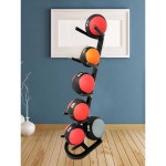 중량볼 거치대 메디신볼 외줄 5개 가정용 약구대 홀더 축구 보관대 6 월볼 농구 크로스핏 외줄 약구대 1 농구공 축구공 수납 선반에는 공 3개를 넣